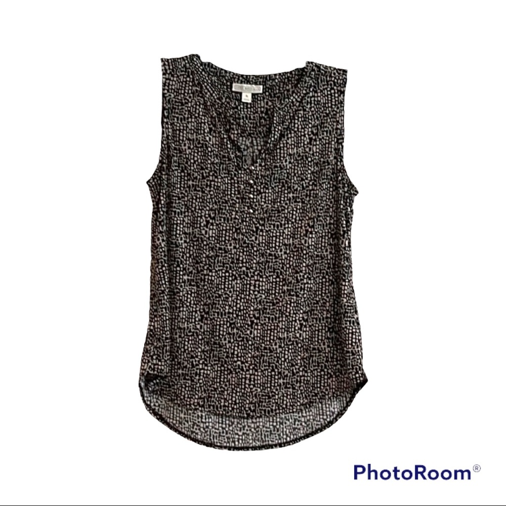 Dana Buchman Patterned Top (Women’s Small)